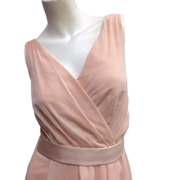 Vera Wang Size 8 V-Neck Wrapped Dress - Picture 15 of 16